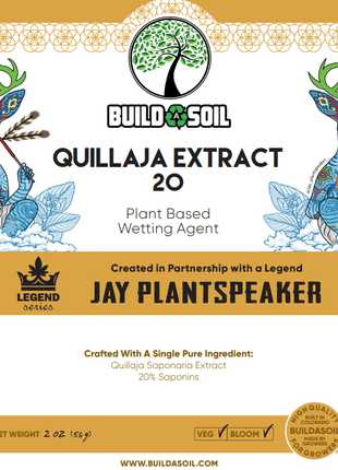 Jay Plantspeaker's Quillaja Saponaria Extract Powder 20