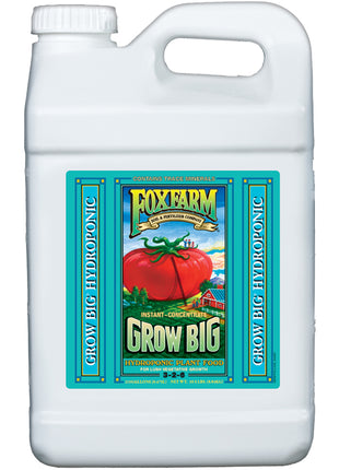 FoxFarm Grow Big Hydro&reg; Liquid Concentrate, 2.5 gal