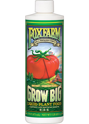 FoxFarm Grow Big&reg; Liquid Concentrate, 1 pt