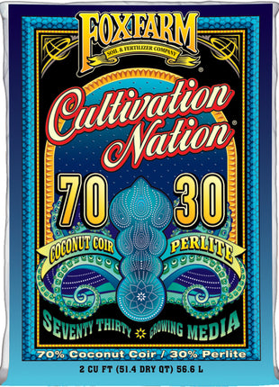 Cultivation Nation 70/30 Coconut Coir & Perlite, 2 cu ft