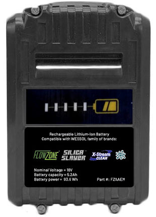 FlowZone 18V/5.2Ah Battery Pack