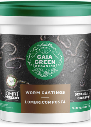 Gaia Green Worm Castings, 2L U.S. (NA02)