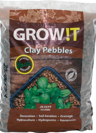 GROW!T Clay Pebbles, 10 L