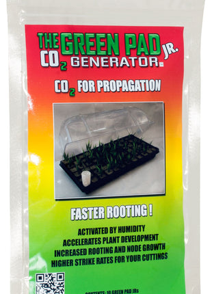 Green Pad Jr. CO2 Generator, 10 pads