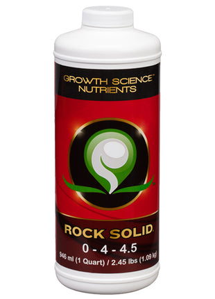 Growth Science Nutrients Rock Solid, 1 qt