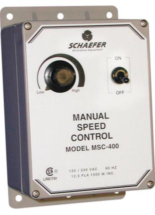 Schaefer Manual Fan Speed Controller