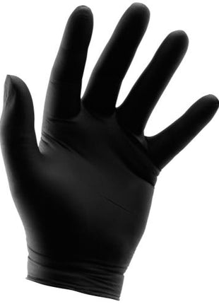 Grower's Edge Black Powder Free Nitrile Gloves 6 mil - Small (100/Box)
