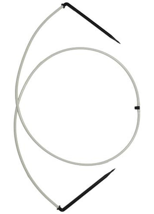 Netafim 2-Way Flat MOD w/ Angle Arrow Dripper 48 in (1=25/Bundle) [012DM-4848F]