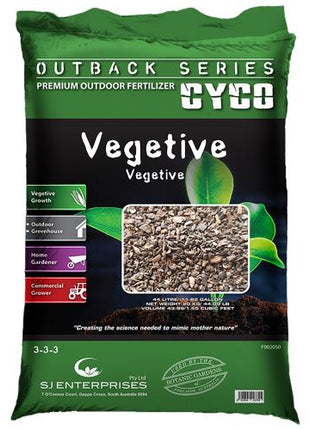CYCO Outback Series Vegetive 20 kg / 44 lb