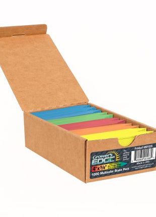 Grower's Edge Plant Stake Labels Multi-Color Pack