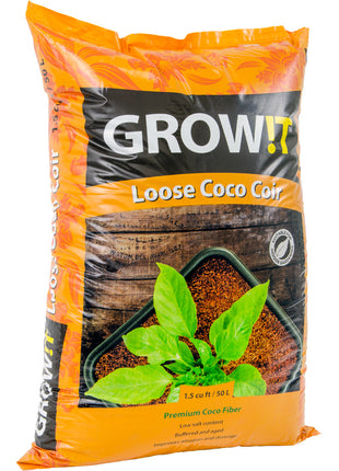 GROW!T Coco Coir, Loose, 1.5 cu ft