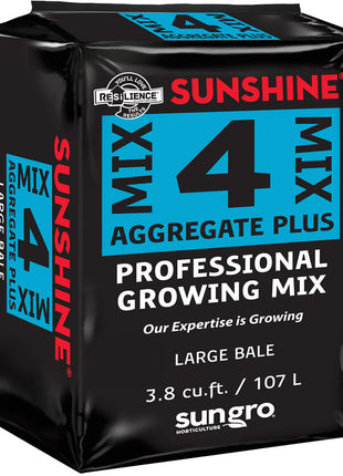 SunGro Horticulture Sunshine Mix #4, 3.8 cu ft (compressed)
