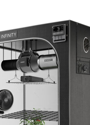 AC Infinity (2' x 2') Advanced Grow Tent System - SHORTY